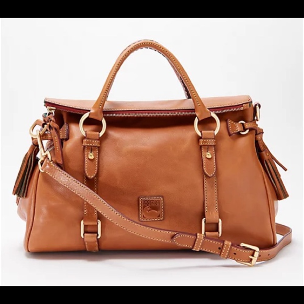 Dooney & Bourke Florentine Leather Satchel EUC